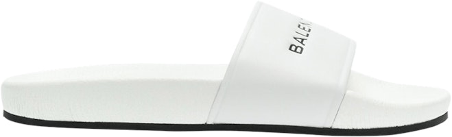 (Women) Balenciaga Slides 'Logo' 500573-WAL00-9061 (Women) Balenciaga Slides 'Logo' 500573-WAL00-9061