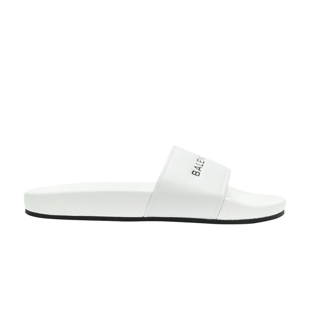 (Women) Balenciaga Slides 'Logo'  500573-WAL00-9061