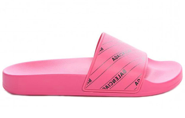 (W) Balenciaga Slides 'Logo Pink' 578935W1S905878 Order (W) Balenciaga Slides 'Logo Pink' 578935W1S905878