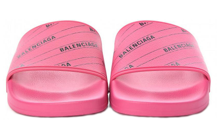 Purchase (W) Balenciaga Slides 'Logo Pink' 578935W1S905878