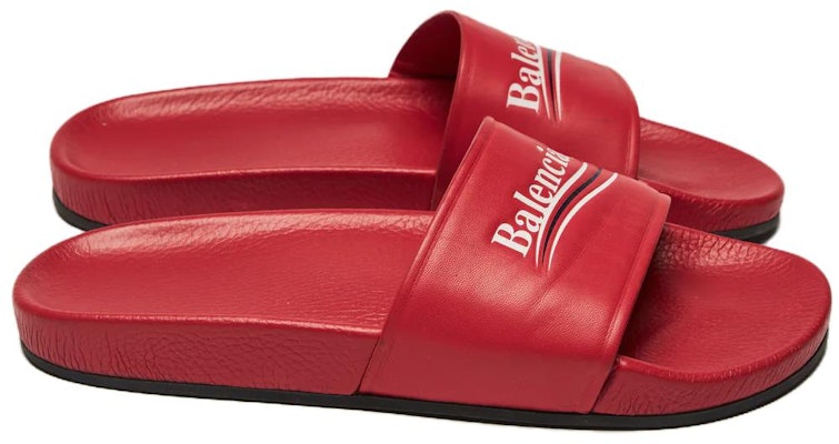 (Women) Balenciaga Slides 'Red' 500578-WAM00-6571 Shop (Women) Balenciaga Slides 'Red' 500578-WAM00-6571