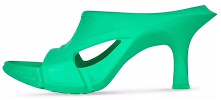 (Women) Balenciaga Slip-On Sandal 'Green Fashion' 670760W3CE33001 (Women) Balenciaga Slip-On Sandal 'Green Fashion' 670760W3CE33001