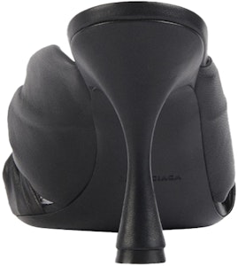 (W) 발렌시아가 스몰 하이힐 블랙 슬리퍼 617574WA2M01000 Details for (W) 발렌시아가 스몰 하이힐 블랙 슬리퍼 617574WA2M01000