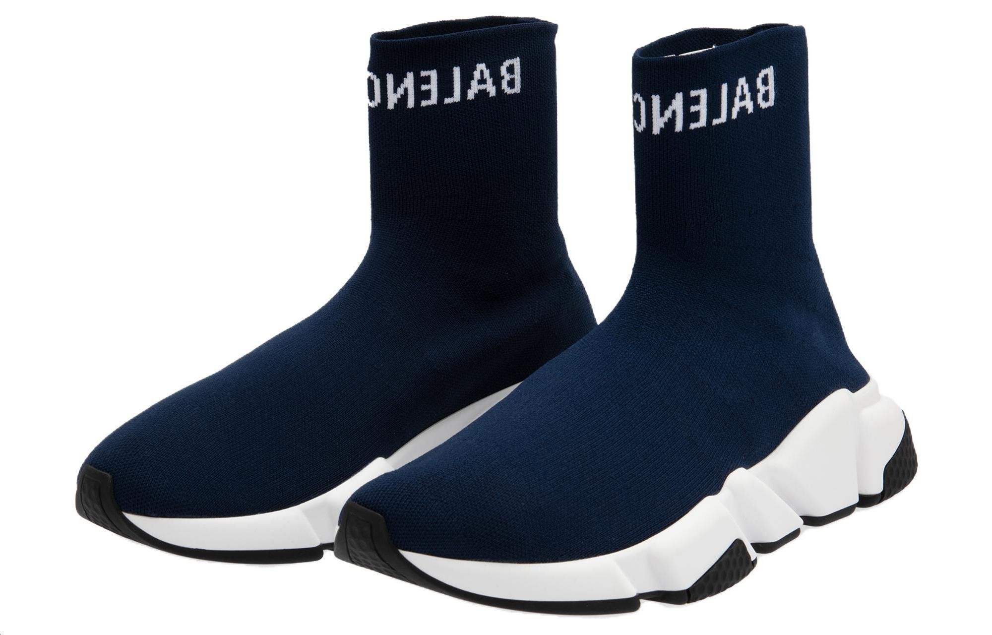 Lookbook (W) Balenciaga Speed 1.0 Sneaker ''Navy Blau'' 549972W1P204282