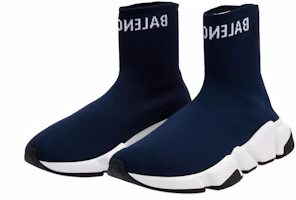 Lookbook (W) Balenciaga Speed 1.0 Sneaker ''Navy Blau'' 549972W1P204282