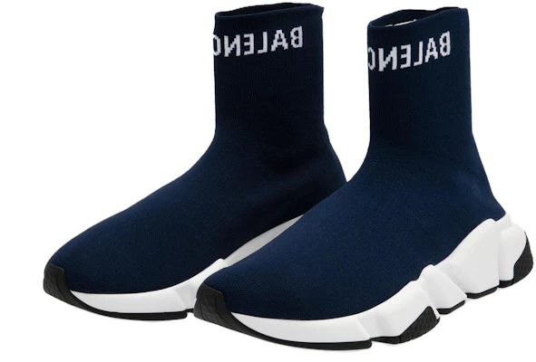 (W) Balenciaga Speed 1.0 Sneaker ''Navy Blau'' 549972W1P204282 Lookbook (W) Balenciaga Speed 1.0 Sneaker ''Navy Blau'' 549972W1P204282