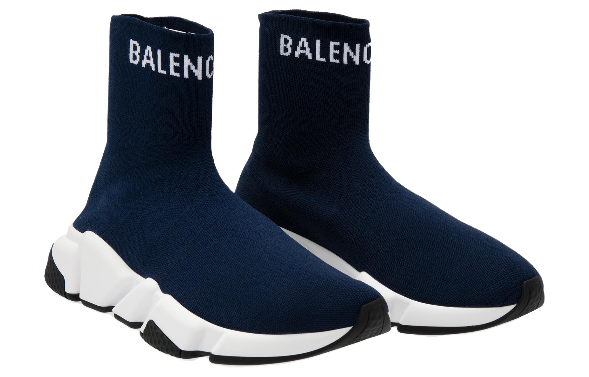 (W) Balenciaga Speed 1.0 Sneakers 'Navy' 圖 4