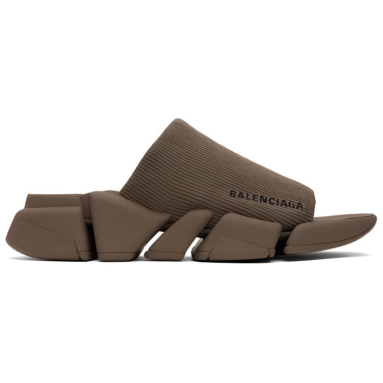 (W) Balenciaga Speed 2.0 'Grey Brown Slip-On' 圖 2