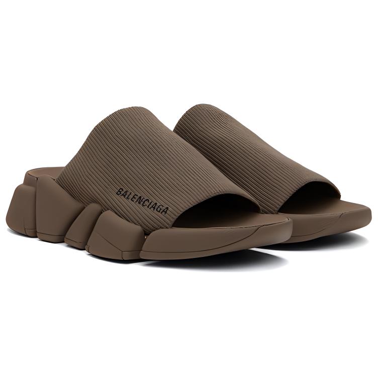 (W) Balenciaga Speed 2.0 'Grey Brown Slip-On' 圖 3