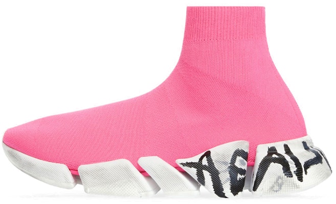 (W) 발렌시아가 스피드 2.0 '핑크 그래피티' 617196W2DD55091 Buy (W) 발렌시아가 스피드 2.0 '핑크 그래피티' 617196W2DD55091