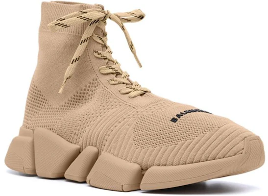 (W) Balenciaga Speed 2.0 Sneaker Tali 'Beige' 617214-W2DB1-9710 Lookbook (W) Balenciaga Speed 2.0 Sneaker Tali 'Beige' 617214-W2DB1-9710