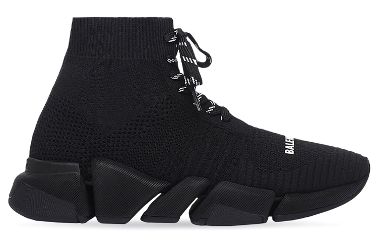 Order (Women) Balenciaga Speed 2.0 Lace Up Sneaker 'Black'  617214-W2DB1-1013