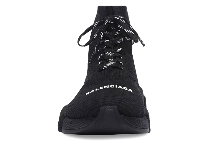 Lookbook (Women) Balenciaga Speed 2.0 Lace Up Sneaker 'Black'  617214-W2DB1-1013
