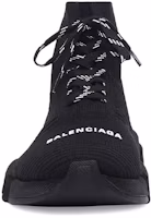 Lookbook (W) Balenciaga Speed 2.0 Baskets à Lacets ''Noires'' 617214-W2DB1-1013