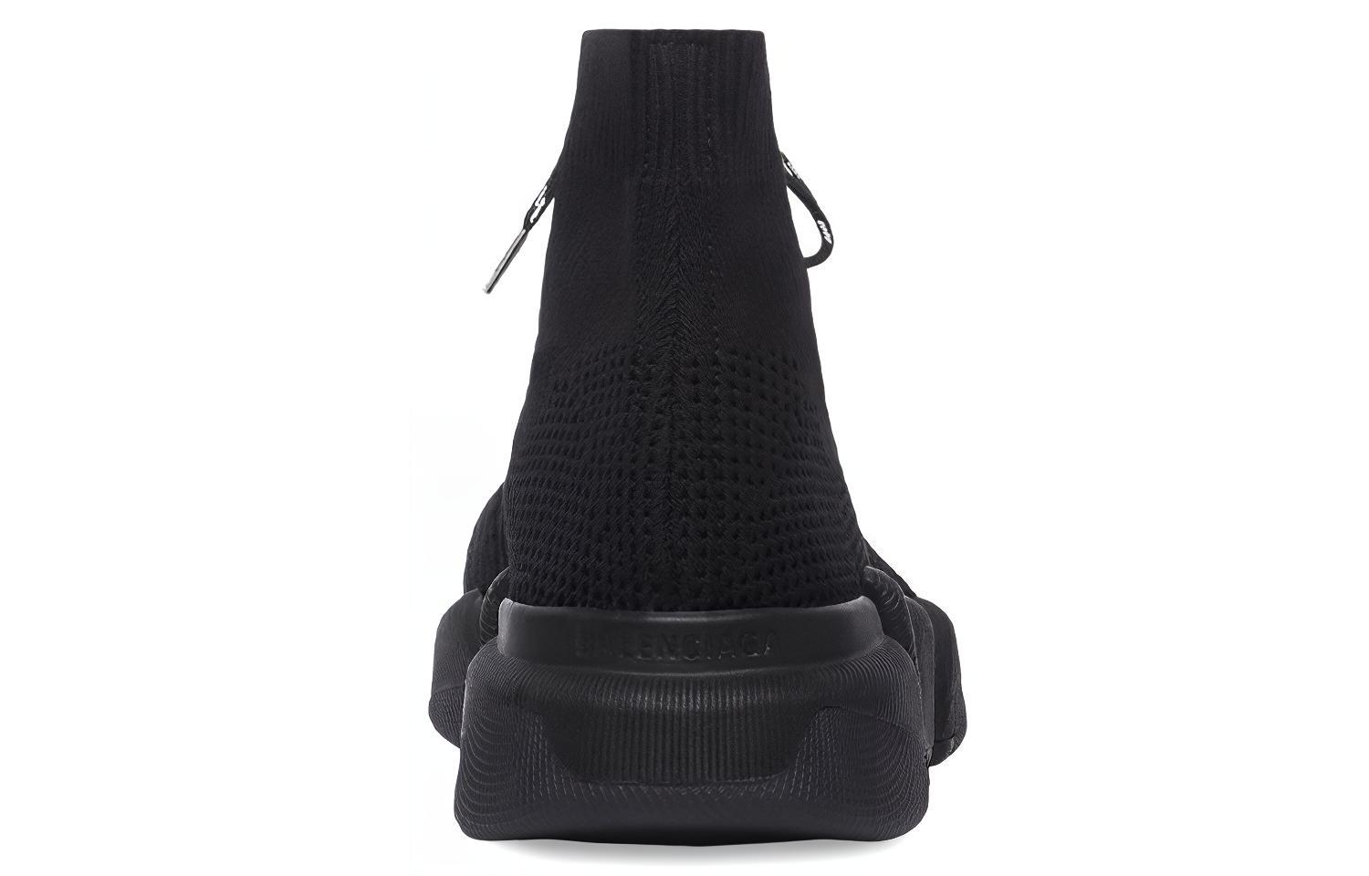 Shop (Women) Balenciaga Speed 2.0 Lace Up Sneaker 'Black'  617214-W2DB1-1013