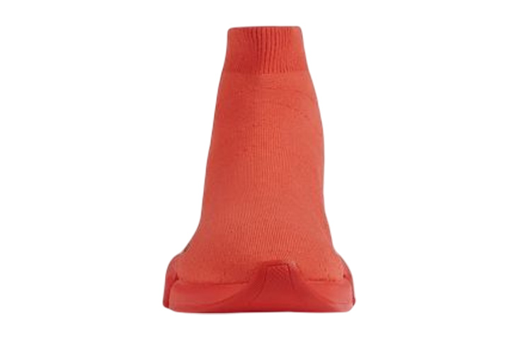 Order 巴黎世家 织物 时尚套脚 高帮 运动休闲鞋 女款 红色