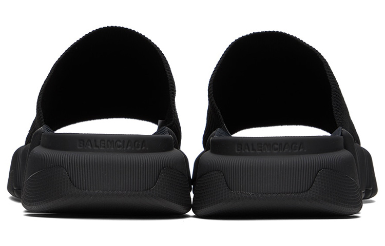 Shop (W) バレンシアガ スピード2.0 スライド (ブラック) 711452W2DB11000