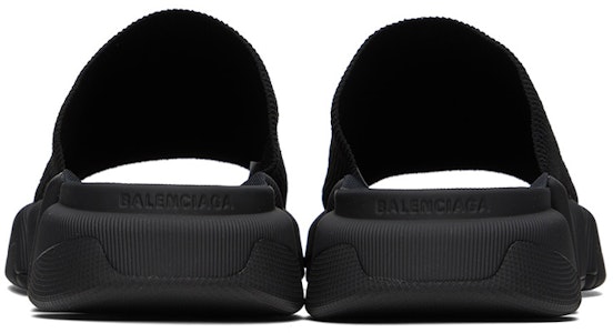 (W) バレンシアガ スピード2.0 スライド (ブラック) 711452W2DB11000 Shop (W) バレンシアガ スピード2.0 スライド (ブラック) 711452W2DB11000