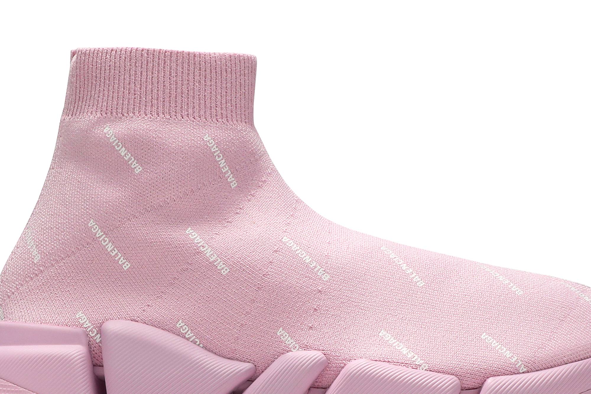 Order (W) Balenciaga Speed 2.0 Zapatillas 'Logo Completo - Rosa Suave' 617196W2DBO5601