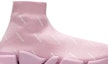 Order (W) Balenciaga Speed 2.0 Sepatu 'Logo Keseluruhan - Soft Pink' 617196W2DBO5601