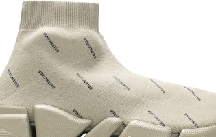 (W) Balenciaga Speed 2.0 Sneaker 'Logo Penuh - Pasir' 617196W2DBO9910 Order (W) Balenciaga Speed 2.0 Sneaker 'Logo Penuh - Pasir' 617196W2DBO9910