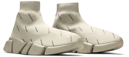 (W) Balenciaga Speed 2.0 Sneaker 'Logo Penuh - Pasir' 617196W2DBO9910 Cheap (W) Balenciaga Speed 2.0 Sneaker 'Logo Penuh - Pasir' 617196W2DBO9910