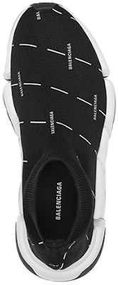 (W) Balenciaga Speed 2.0 Sneaker 'Logo Hitam Cetakan Lesen' 645420W2DBT1090 Shop (W) Balenciaga Speed 2.0 Sneaker 'Logo Hitam Cetakan Lesen' 645420W2DBT1090