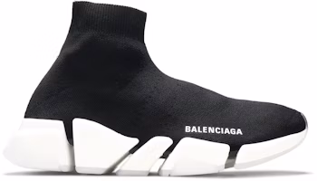 (Women) Balenciaga Speed 2.0 Sneaker 'Black White' 654045W2DI21091 (Women) Balenciaga Speed 2.0 Sneaker 'Black White' 654045W2DI21091