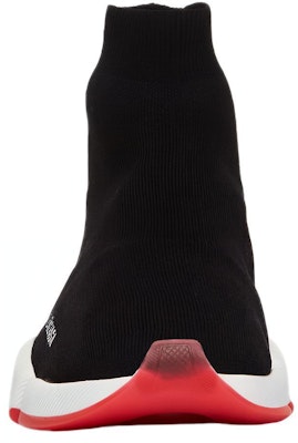 (W) Balenciaga Speed 2.0 Sneaker 'Hitam Putih Merah' 654045W2DI21096 Lookbook (W) Balenciaga Speed 2.0 Sneaker 'Hitam Putih Merah' 654045W2DI21096