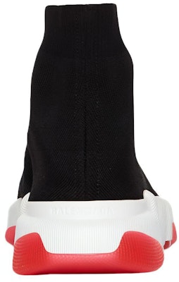 (W) Balenciaga Speed 2.0 Sneaker 'Hitam Putih Merah' 654045W2DI21096 Shop (W) Balenciaga Speed 2.0 Sneaker 'Hitam Putih Merah' 654045W2DI21096