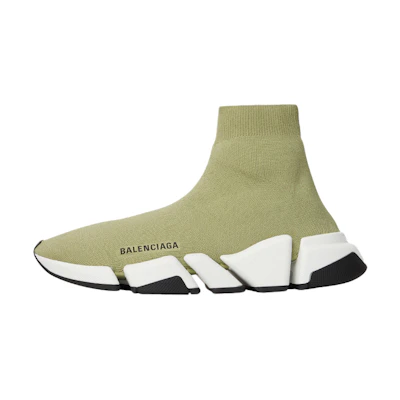 (W) Balenciaga Speed 2.0 Sneaker 'Dark Green'