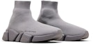 Cheap (W) Balenciaga Speed 2.0 Zapatillas 'Gris Oscuro' 617196-W2DB1-1503