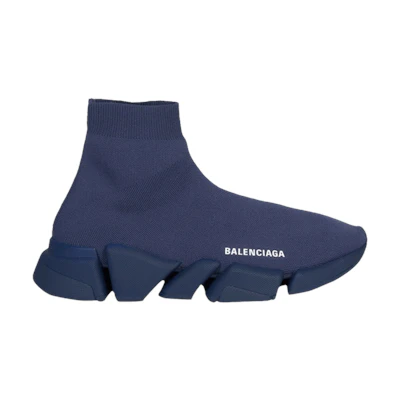 (W) Balenciaga Speed 2.0 Sneaker 'Dark Navy'