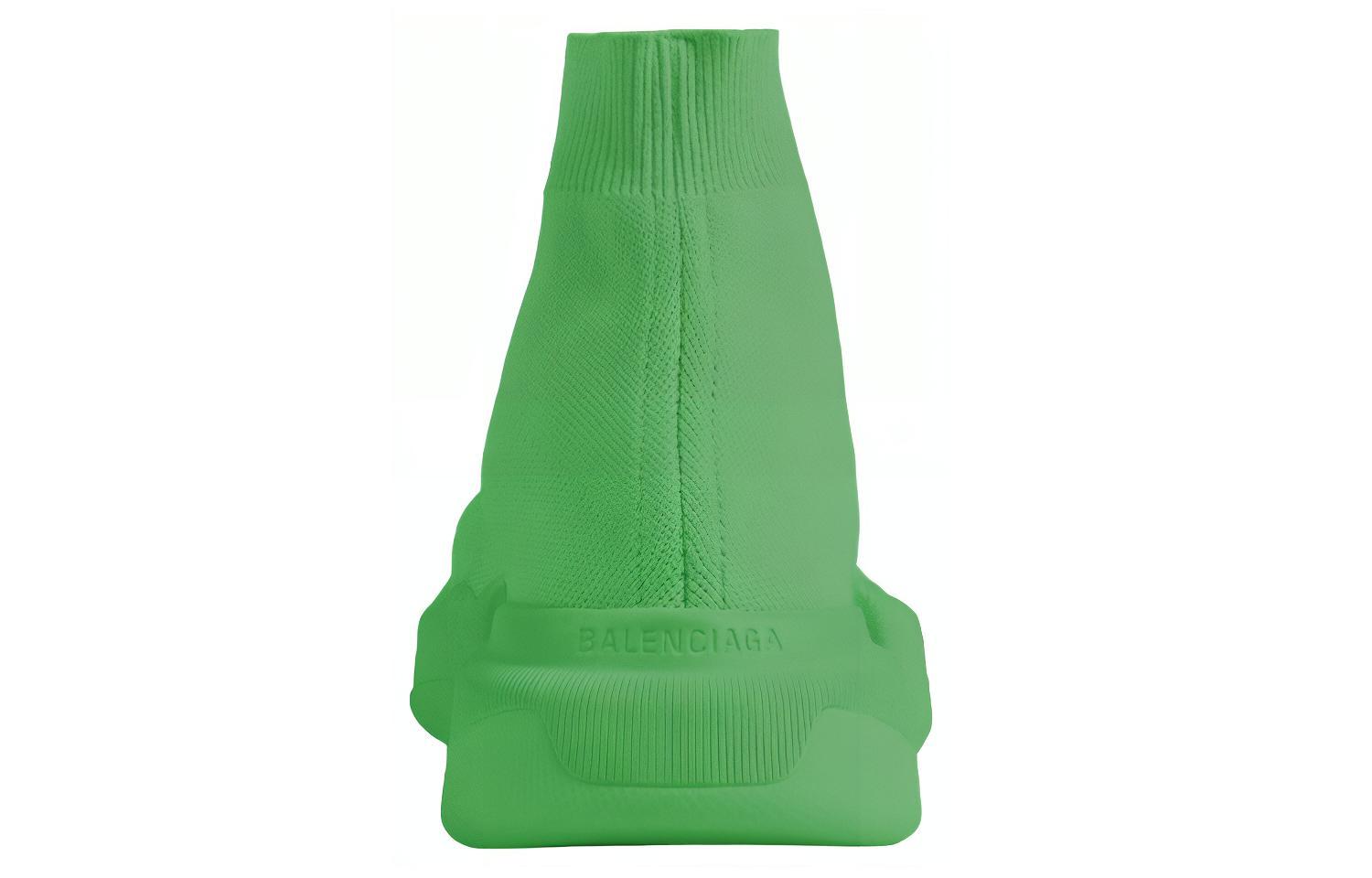 (W) Balenciaga Speed 2.0 Sneaker 'Fluo Green' 圖 5