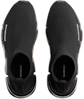 Purchase (W) Balenciaga Speed 2.0 Sepatu Sneakers 'Full Clear Sole - Hitam' 617196W2DC41000