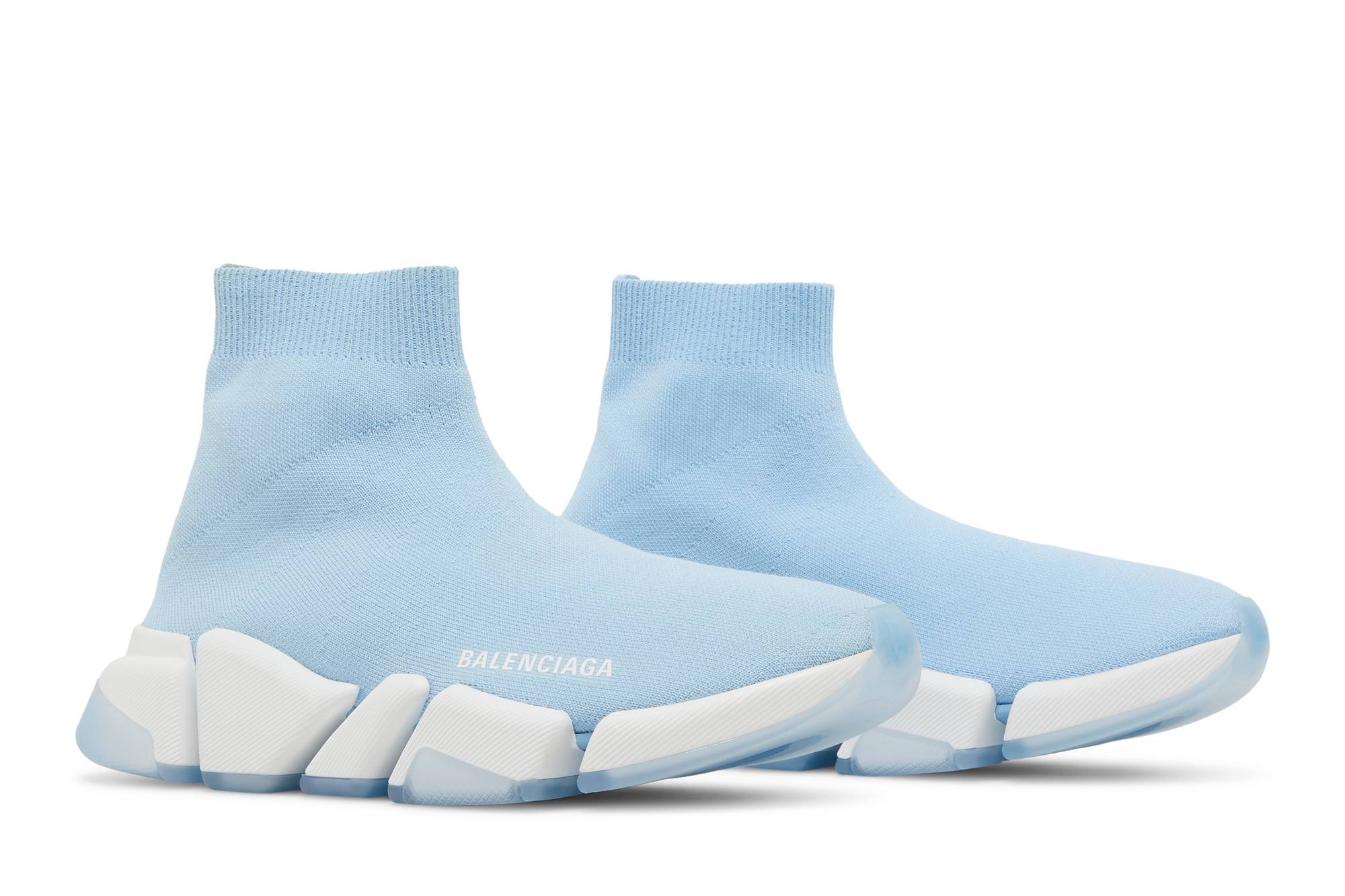 Cheap (Women) Balenciaga Speed 2.0 Sneaker 'Indigo' 654045W2DI24190