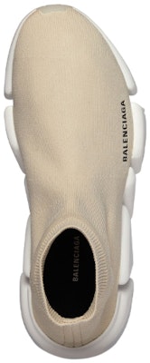 (W) Balenciaga Speed 2.0 Sneaker 'Beige Cairan' 654045-W2DI2-9195 Lookbook (W) Balenciaga Speed 2.0 Sneaker 'Beige Cairan' 654045-W2DI2-9195