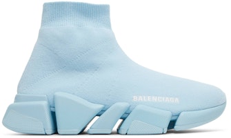 (Women) Balenciaga Speed 2.0 Sneaker 'Light Blue' 617196-W2DB1-4317 (Women) Balenciaga Speed 2.0 Sneaker 'Light Blue' 617196-W2DB1-4317