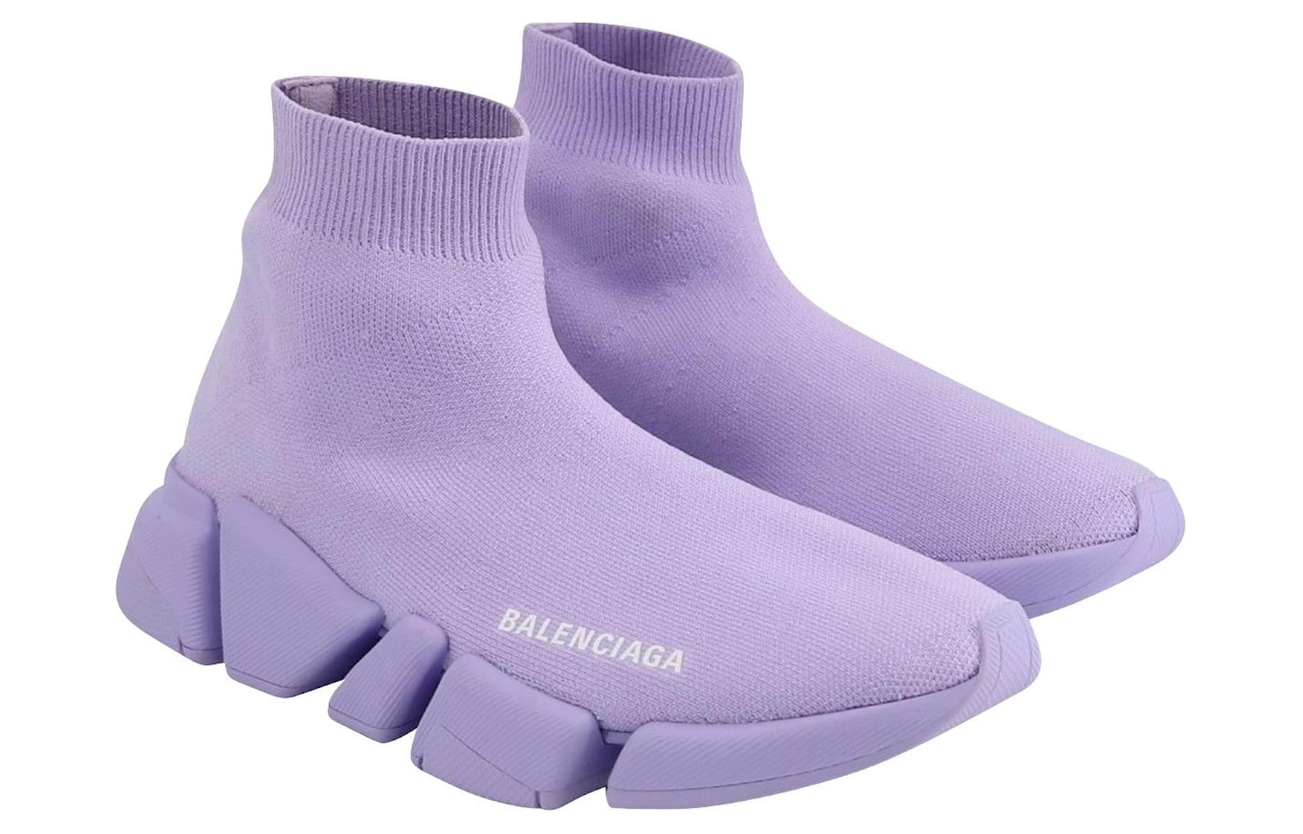 (W) Balenciaga Speed 2.0 Sneaker 'Lilac' 圖 4