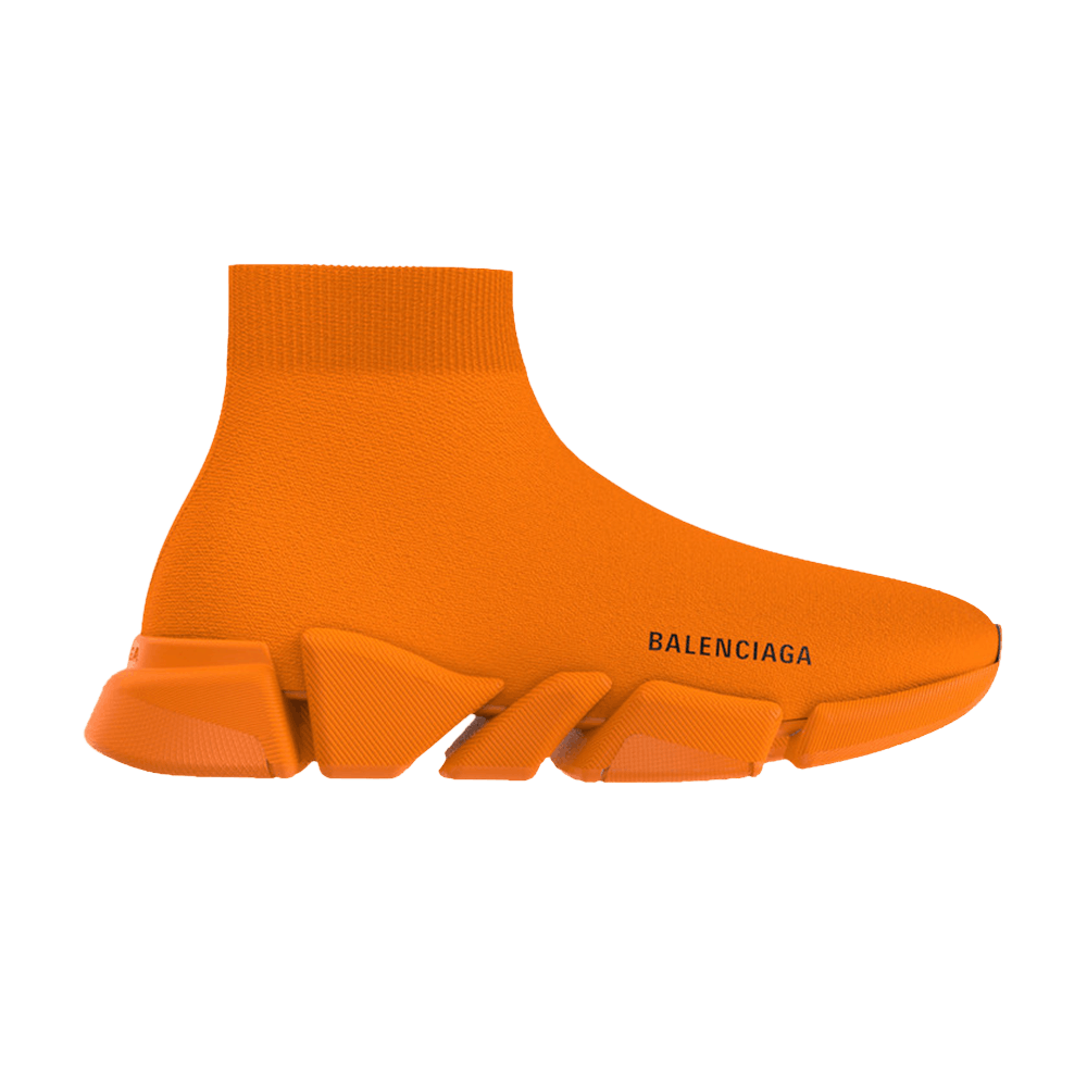 (W) Balenciaga Speed 2.0 Sneaker 'Neon Orange'