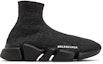 Buy (W) Balenciaga Speed 2.0 Kasut 'Shiny Black' 636833W2AF31000