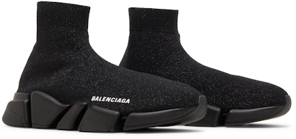 (W) 발렌시아가 스피드 2.0 스니커즈 '샤이니 블랙' 636833W2AF31000 Cheap (W) 발렌시아가 스피드 2.0 스니커즈 '샤이니 블랙' 636833W2AF31000