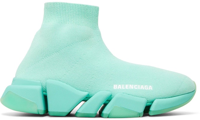 (W) バレンシアガ スピード2.0 クリアソール グリーン 654045W2DI43412 Buy (W) バレンシアガ スピード2.0 クリアソール グリーン 654045W2DI43412