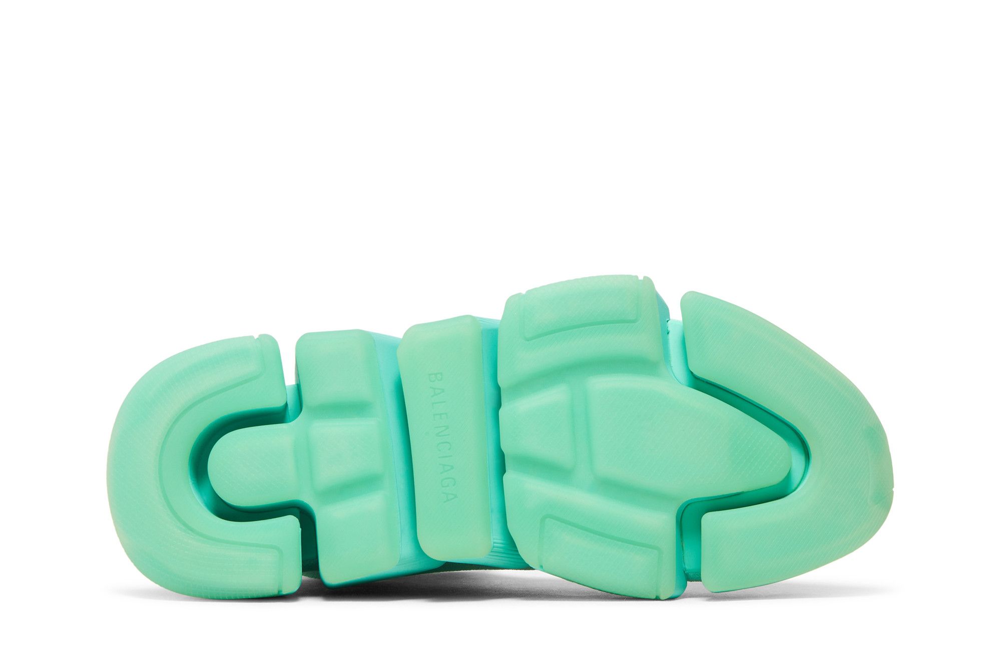 Shop (W) Balenciaga Speed 2.0 Baskets ''Semelle Transparente - Vert'' 654045-W2DI4-3412