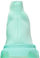 Sizing (W) Balenciaga Speed 2.0 Zapatillas 'Suela Transparente - Verde' 654045-W2DI4-3412