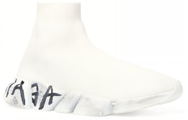 (W) Balenciaga Speed 2.0 Zapatillas 'Graffiti Desgastado - Huevo' 617196-W2DD4-2091 Order (W) Balenciaga Speed 2.0 Zapatillas 'Graffiti Desgastado - Huevo' 617196-W2DD4-2091
