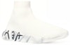 Order (W) Balenciaga Speed 2.0 Zapatillas 'Graffiti Desgastado - Huevo' 617196-W2DD4-2091