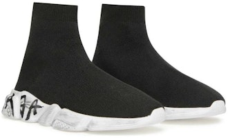 (W) 발렌시아가 스피드 2.0 스니커즈 '빈티지 그라피티 - 블랙 화이트' 617196W2DD41091 Lookbook (W) 발렌시아가 스피드 2.0 스니커즈 '빈티지 그라피티 - 블랙 화이트' 617196W2DD41091