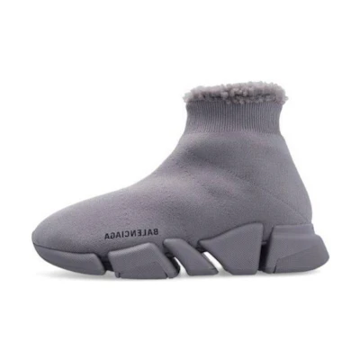 (W) Balenciaga Speed 2.0 Sneakers 'Grey Recycled Knit'