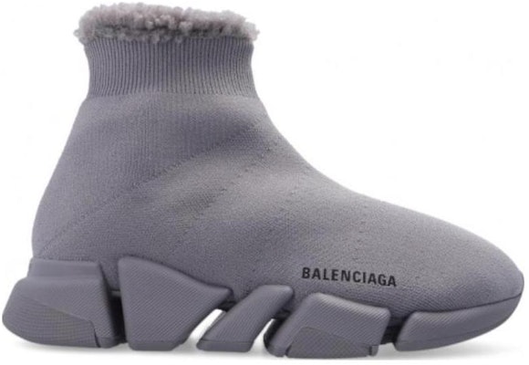 巴黎世家 舒適百搭 高筒 跑步鞋 女款 灰色 Order 巴黎世家 舒適百搭 高筒 跑步鞋 女款 灰色